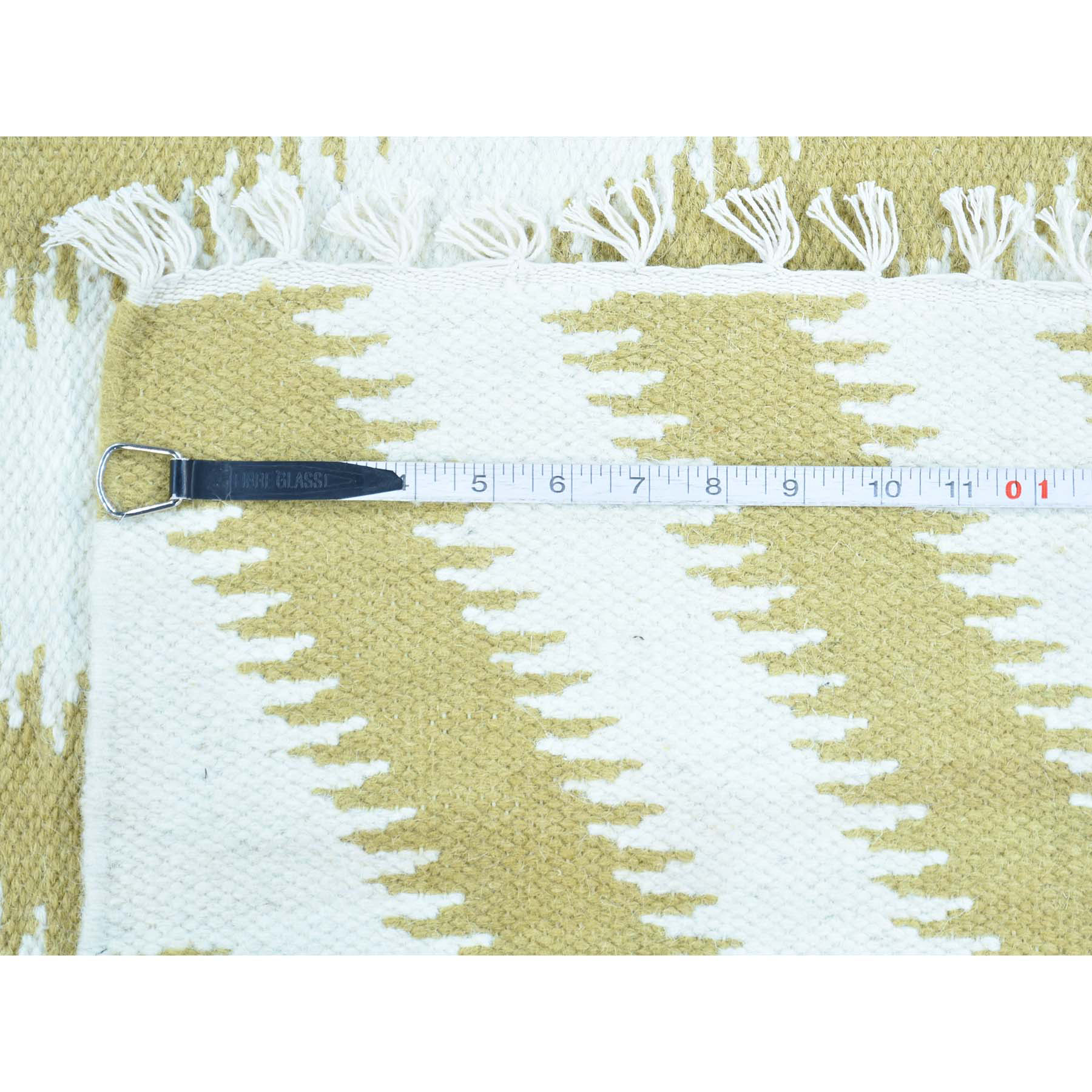 Casual Wool Hand-Woven Area Rug 5'0